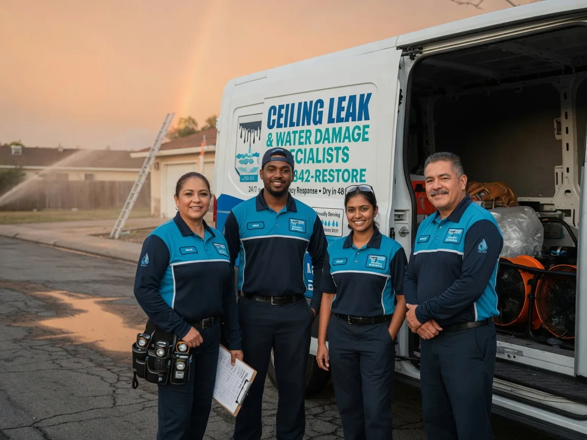 Ceiling Leak Cleanup company in Vernon Center, MN