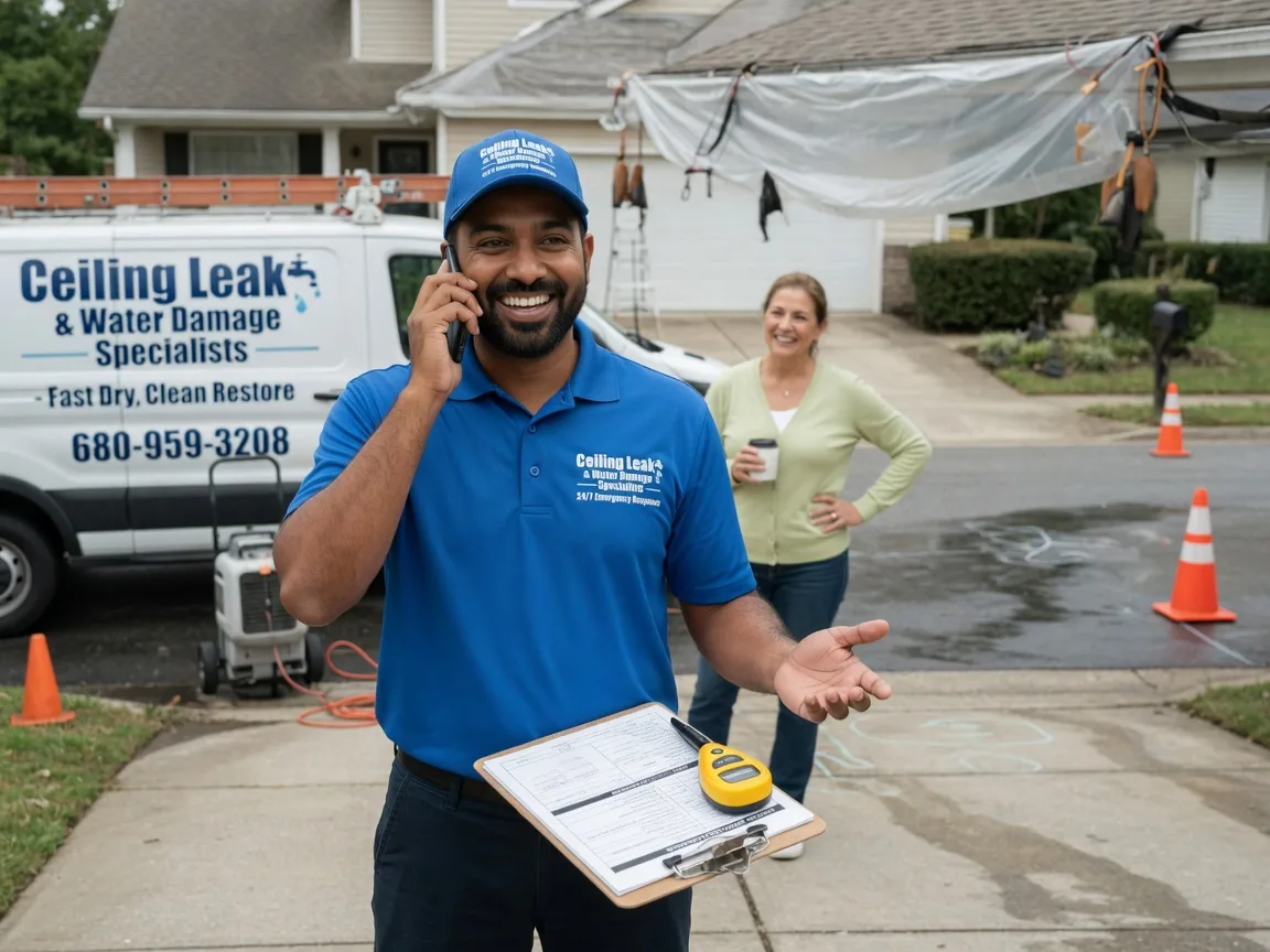 Ceiling Leak Cleanup Vernon Center, MN FAQs